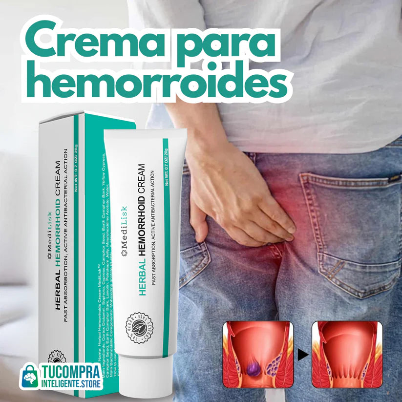 Super Oferta 2x1 Crema Para Hemorroides
